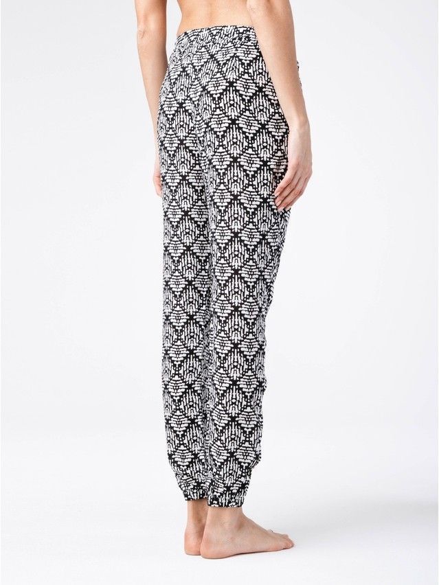 Spodnie damskie SAMIRA, r. 176-72-100, black-white - 2