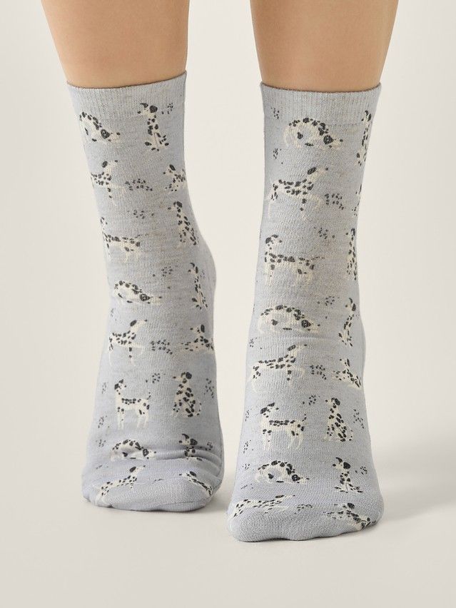 Skarpetki damskie CONTE ELEGANT FANTASY, r.36-38, 730 szary - 1