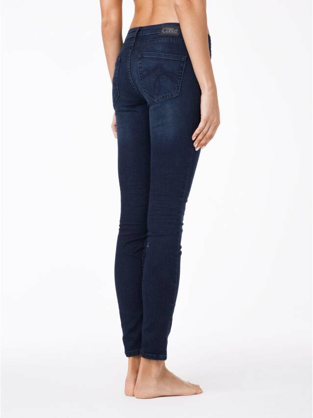 Spodnie jeansowe damskie CONTE ELEGANT 623-100D, r.170-102, ciemnoniebieski - 2