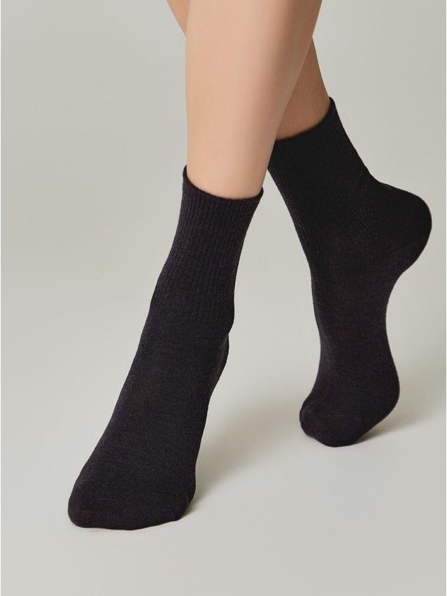 Skarpetki damskie wełniane COMFORT, r.36-38, 583 ciemnoszary - 2