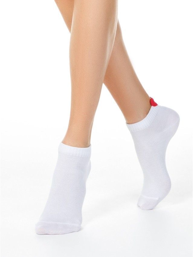 Skarpetki damskie CONTE ELEGANT ACTIVE, r.36-37, 221 biały - 2