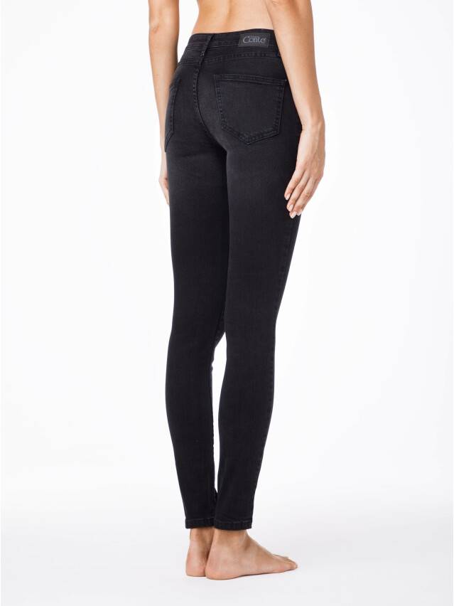 Spodnie jeansowe damskie CONTE ELEGANT 2992/4937 , r.170-102, ciemnoszary - 2