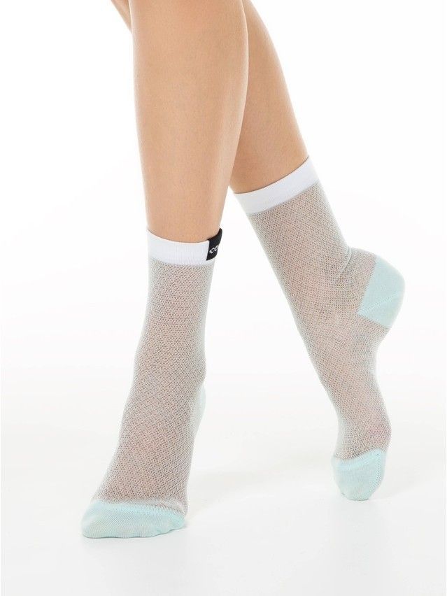 Skarpetki damskie CONTE ELEGANT FANTASY, r.36-37, 235 bladofioletowy - 3