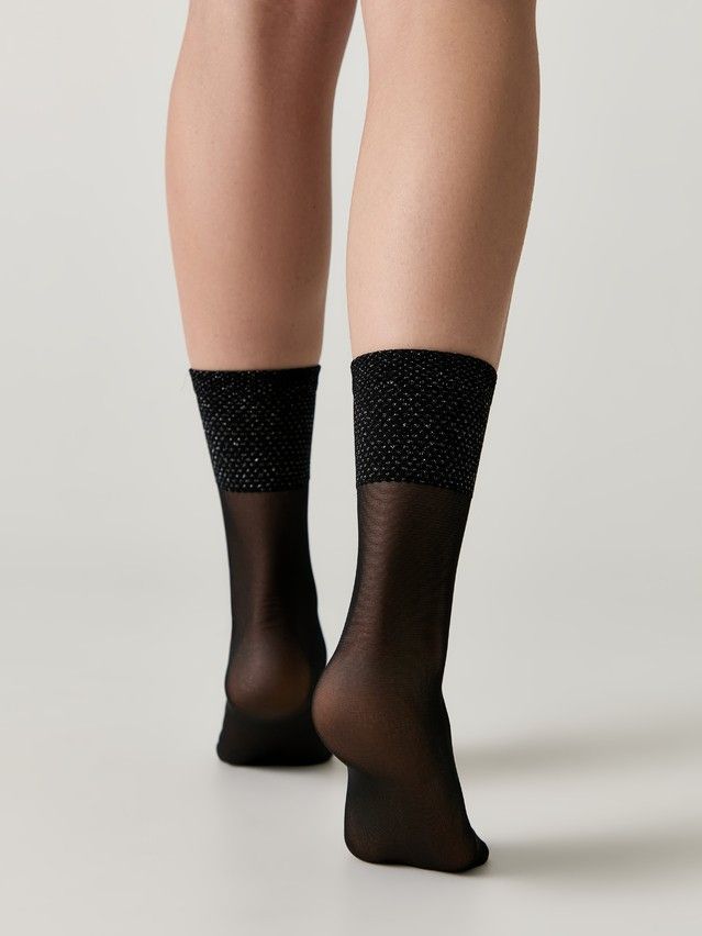 Skarpetki damskie CONTE ELEGANT FANTASY, r.36-39, , nero - 2
