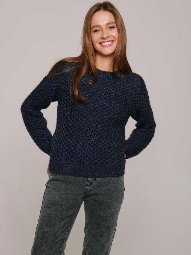 Sweter jest kobietą CE LDK121 19С-228СП, r.170-84, niebieska północ - 1