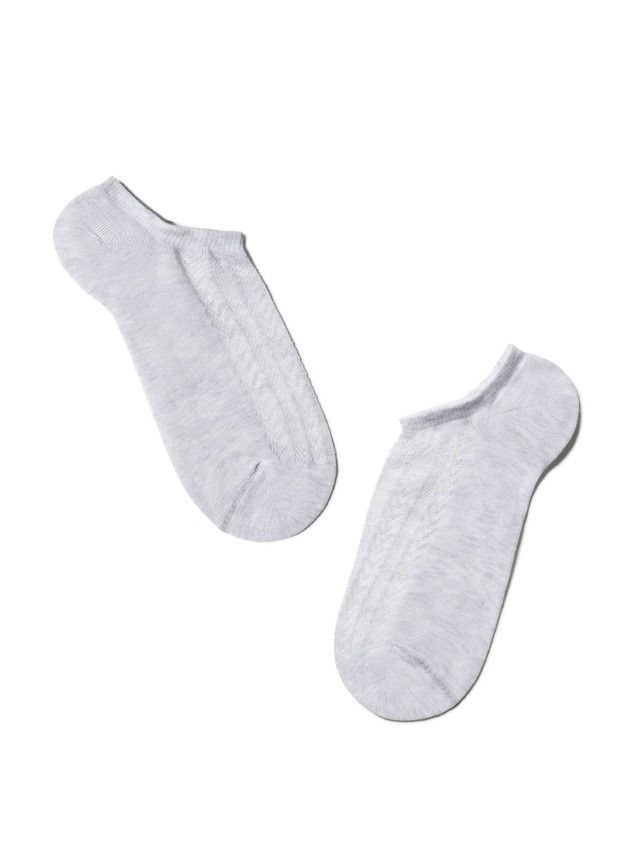 Skarpetki damskie bawełniane ACTIVE (ultrakrótkie) 19С-185СP, r.36-37, 179 jasnoszary - 2