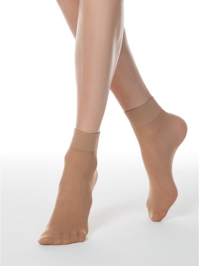 Skarpety damskie TENSION 40 (2 pary),r. 23-25, natural - 1