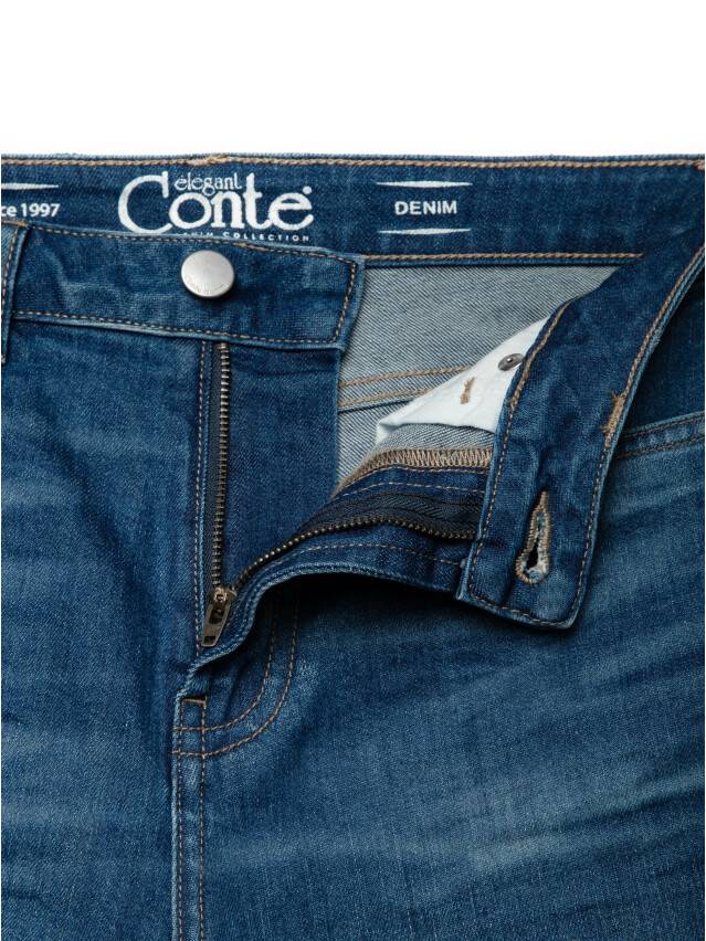 Spodnie denim CONTE ELEGANT CON-137, r.170-94, authentic blue - 6