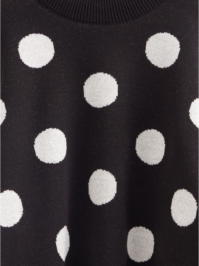Джемпер женский CE LDK23102 23С-102СП, р.170-92, black-white - 10