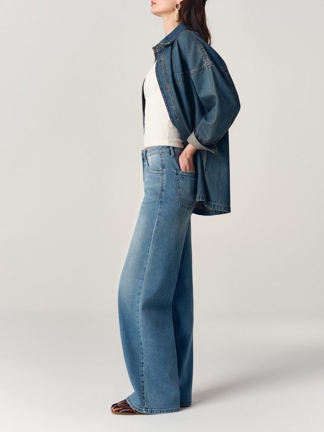 Ветровка джинсовая жен. C CON-944, р.170-84-90, blue tint - 10