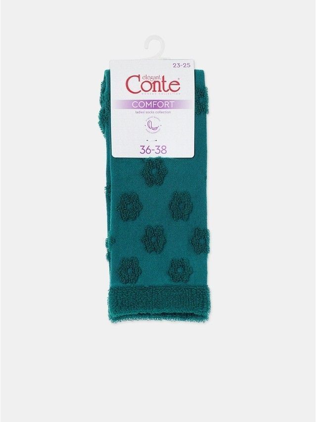 Skarpetki damskie CONTE ELEGANT COMFORT, r.36-38, 548 ciemnoturkusowy - 6