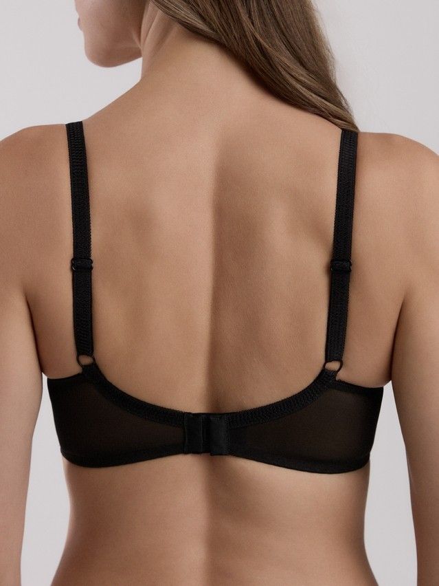 Biustonosz CE GLAMOUR TB5244, r.70D, czarny - 2