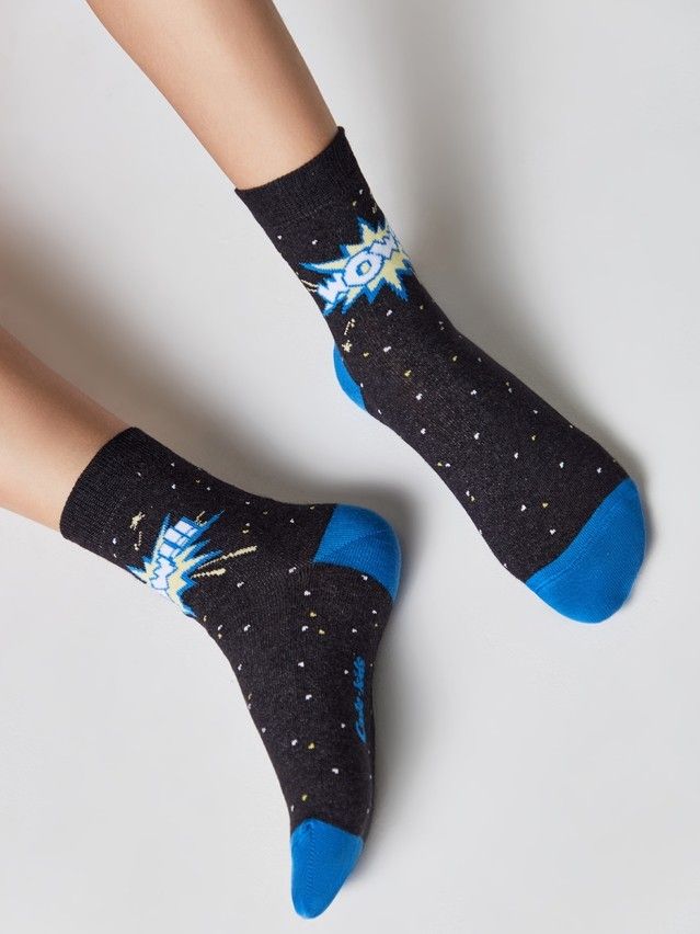 Skarpetki dla dzieci CONTE-KIDS TIP-TOP, r. 30-32, 395 czarny - 1