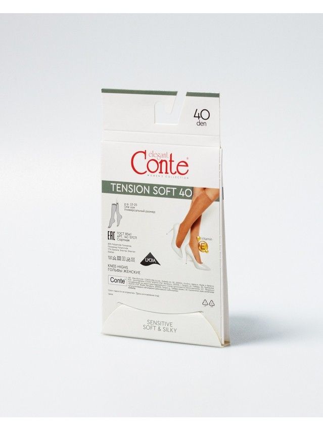 Podkolanówki damskie TENSION SOFT 40 (1 para),r. 23-25, shade - 3