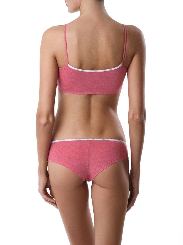 Bustier damskie BASIC LBE 647, r. 170,176-92, różowy melanż - 3