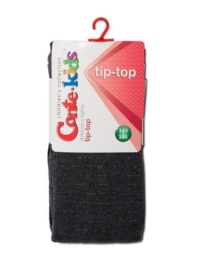 Rajstopy dla dzieci TIP-TOP (7С-78СП),r. 140-146 (22),412 czarny-ciemnoszary - 2