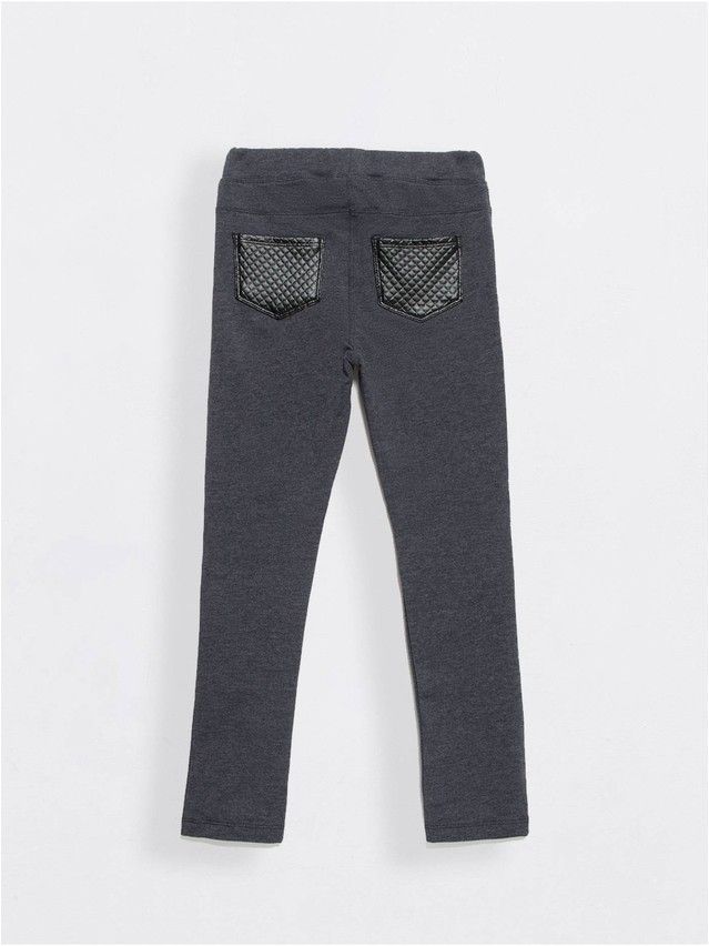 Legginsy dla dziewczynek CONTE ELEGANT MIRRA, r.104,110-56, grafit - 2