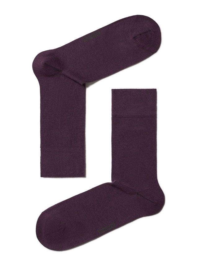 Skarpety męskie DiWaRi CLASSIC, r.25, 000 bakłażan - 1