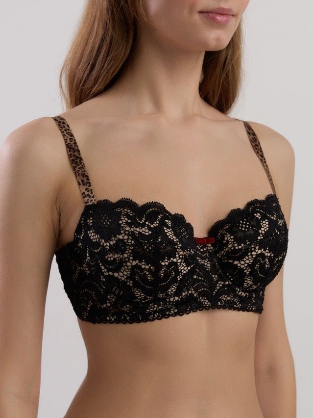 Biustonosz CONTE ELEGANT LEO TB5101, r.70B, leo czarny - 4