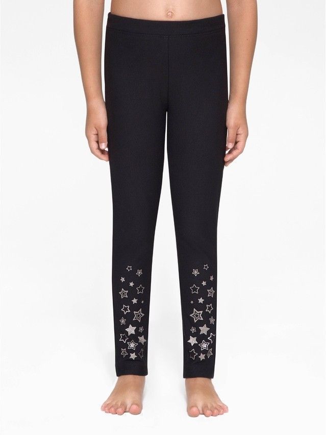 Legginsy dla dziewczynek CONTE ELEGANT LANA, r.104,110-56, nero - 2