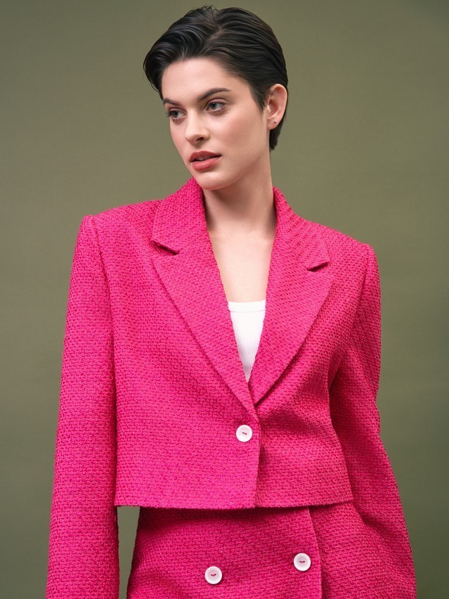 Жакет женский C LJ 3270, р.170-84-90, pink - 3