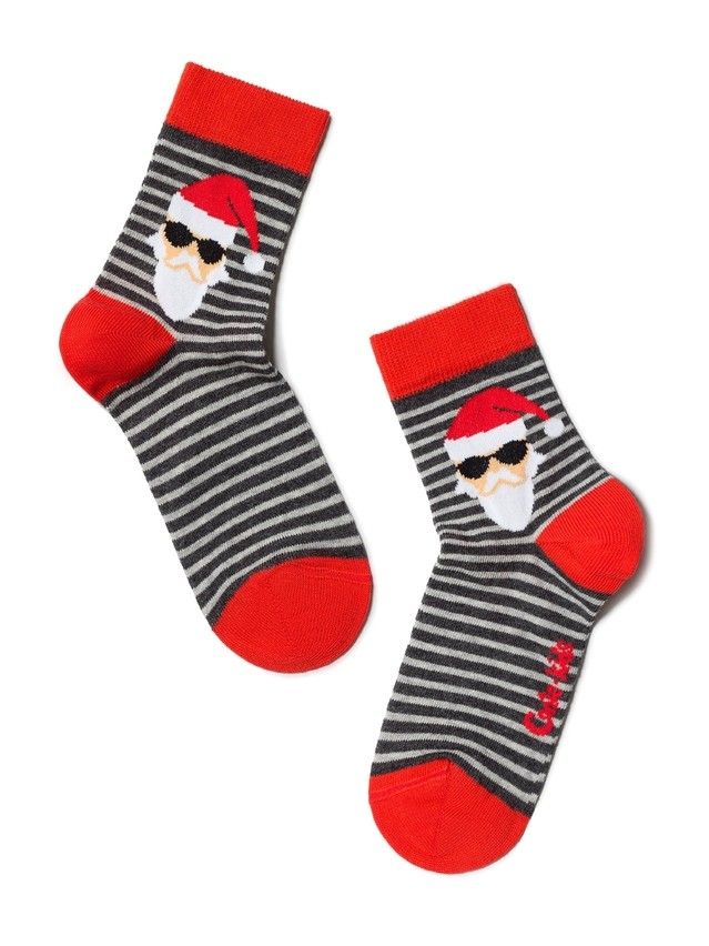 Skarpety dzięcięce CONTE-KIDS, r.24-29, 306 ciemnoszary - 1
