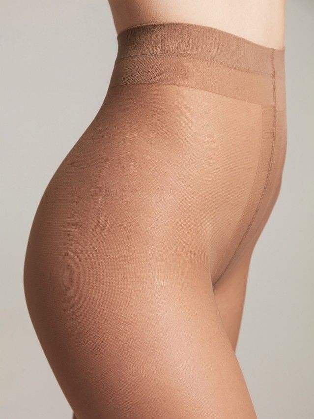 Rajstopy damskie PRESTIGE 40, r. 2, bronz - 3