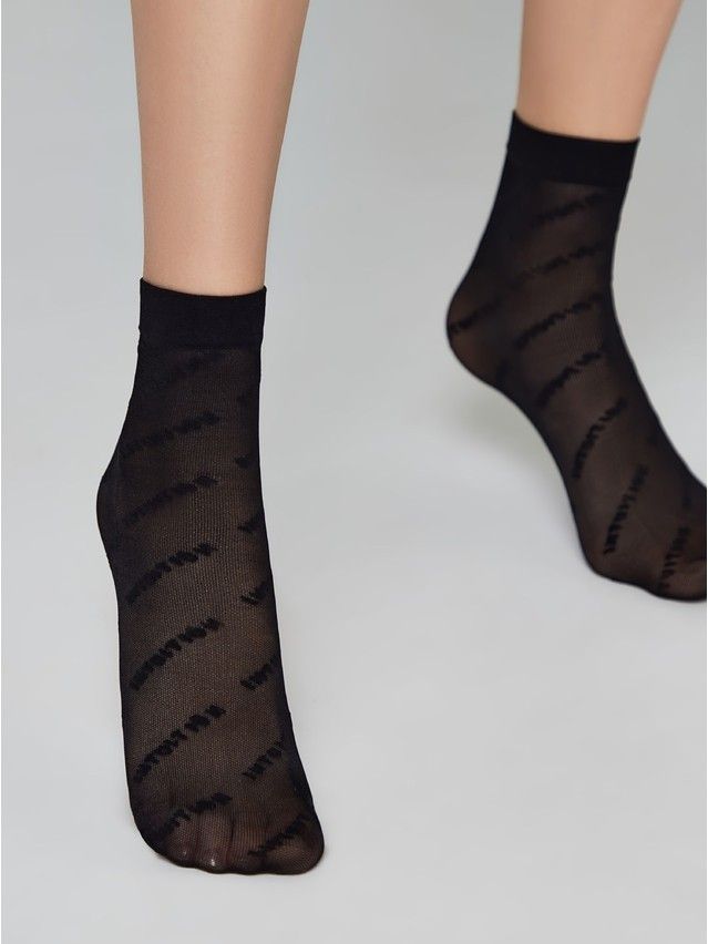 Skarpetki damskie CONTE ELEGANT FANTASY, r.36-39, nero - 1