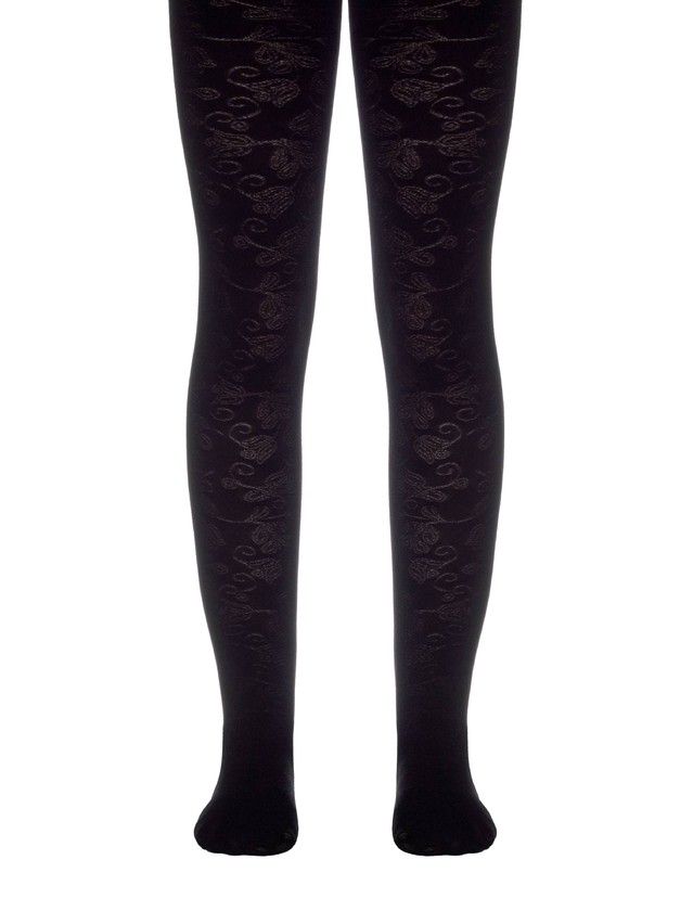Rajstopy eleganckie dla dzieci ROSANNA, r.104-110, nero - 1