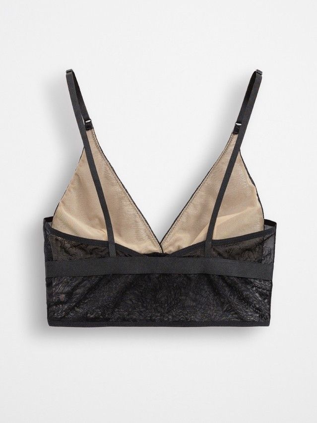 Bustier damski CONTE ELEGANT FLORAL TATTOO LBE 2870, r.170-84/XS, czarny - 6