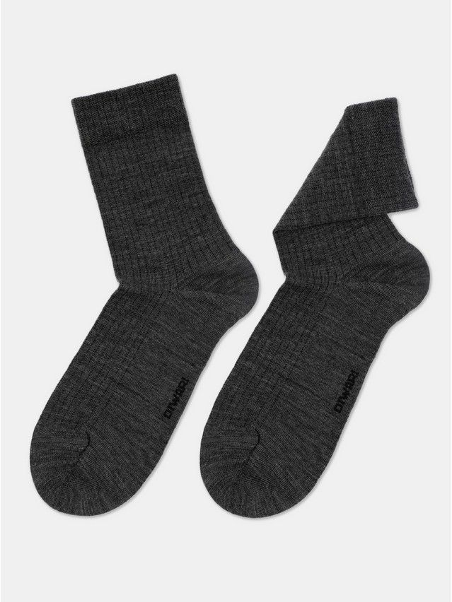 Носки мужские DW COMFORT (шерсть) 22С-128СП, р.25, 182 темно-серый - 1