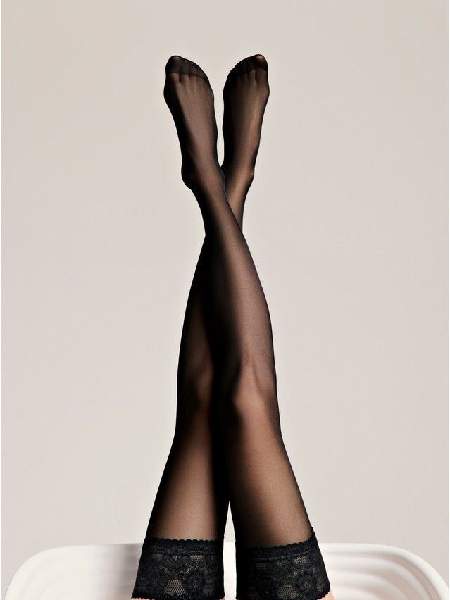 Pończochy damskie CLASS 20, r. 1-2, nero - 1