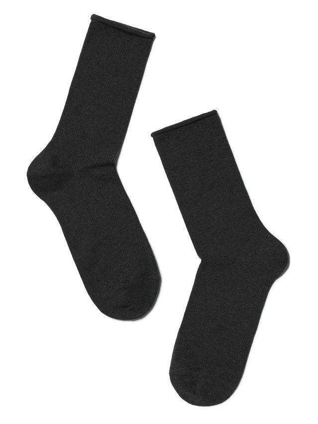 Skarpetki damskie bawełniane COMFORT (bez ściągacza) 19С-101СП, r. 36-37, 000 grafitowy - 2
