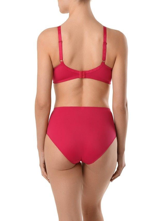 Biustonosz damski CITY STYLE RB0007, r.75D, karmazynowy - 4