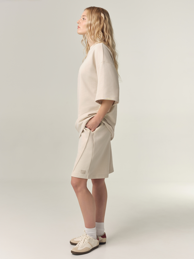 Шорты жен. C LS 3378, р.170-90, matte beige - 2