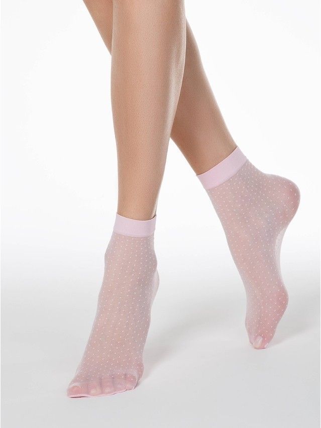 Skarpety damskie CONTE ELEGANT FANTASY, r.23-25, light pink - 1