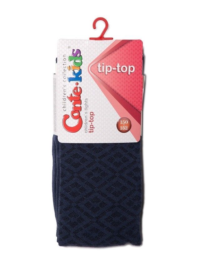 Rajstopy dziecięce CONTE KIDS TIP-TOP, r.140-146 (22),414 ciemny jeans - 2