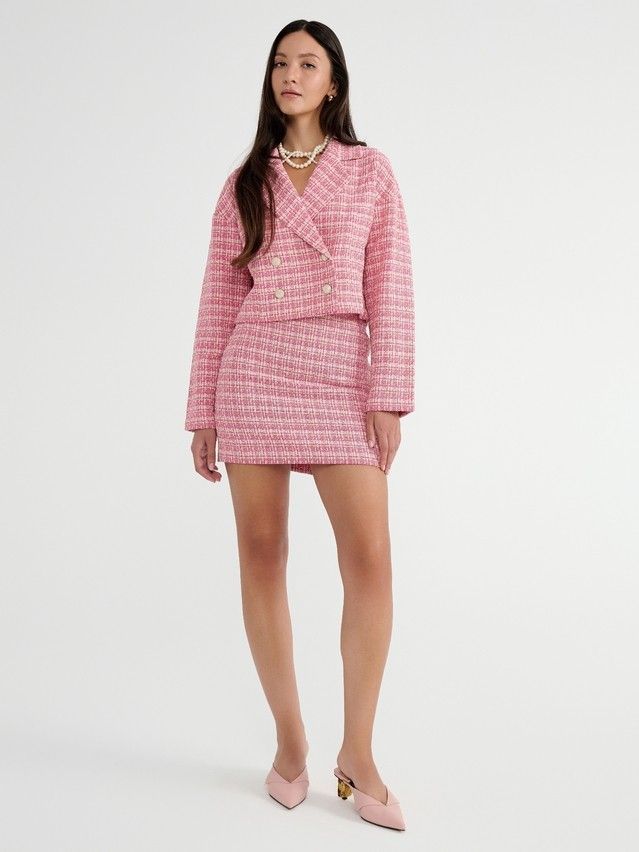 Жакет женский CE LJ 2902 24С-3181ТСП, р.170-88-94, pink - 9