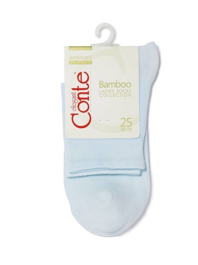 Skarpety damskie BAMBOO, r. 36-37, 000 jasnoniebieski - 3