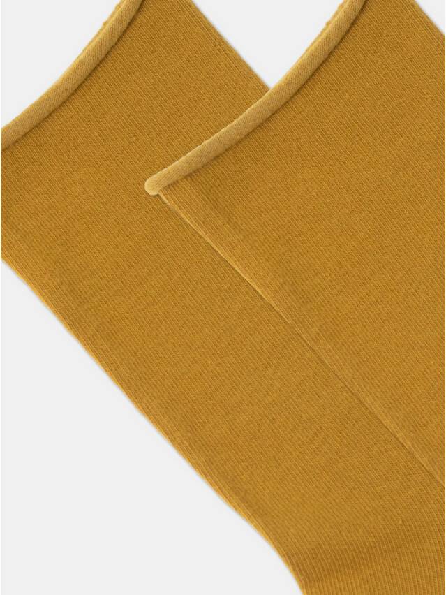 Skarpetki damskie bawełniane COMFORT (bez ściągacza),r. 36-37, 000 musztardowy - 4