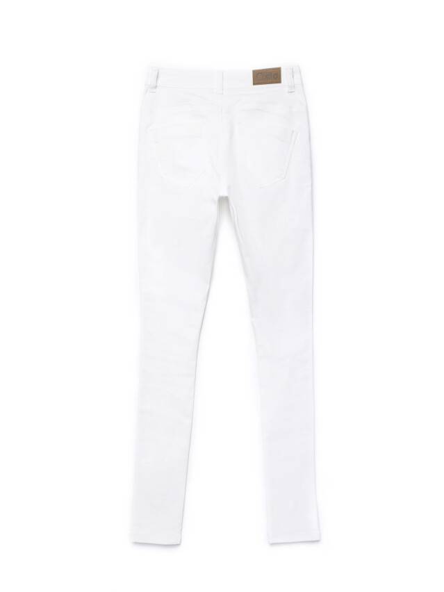 Spodnie denim CONTE ELEGANT CON-128, r.170-102, biały - 5