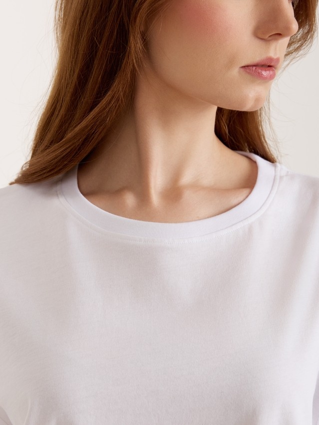 Джемпер жен. CE BASIC COLLECTION LD 5025, р.170-100, white - 4