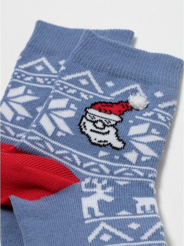 Skarpetki dziecięce CONTE-KIDS NEW YEAR, r.20-23, 948 jasny jeans - 3
