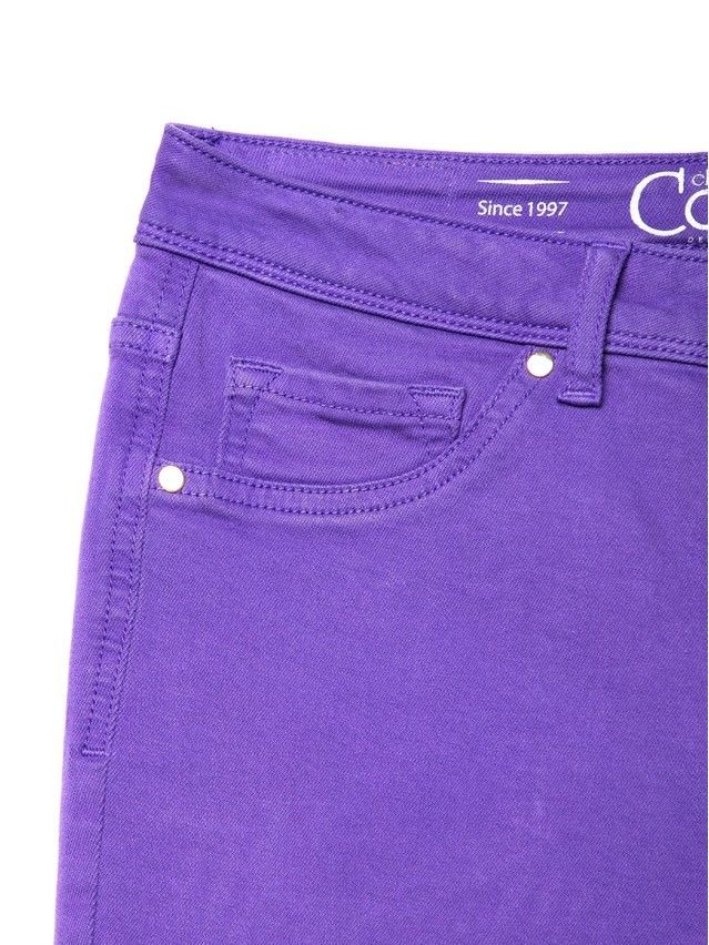 Spodnie denim CONTE ELEGANT CON-38V, r.170-102, royal violet - 6