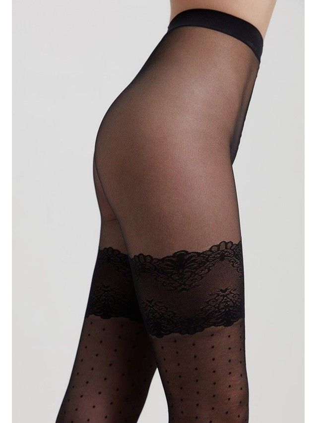 Rajstopy damskie CE FANTASY SEDUCTION, r.2, nero - 1