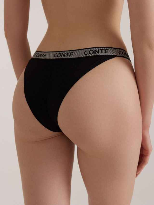 Majtki damskie CE BODY TOUCH LBR 3198, r.90/XS, czarny - 2