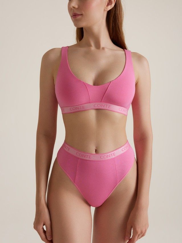 Bustier damski CE BODY TOUCH LBE 3192, r.170-88/S, różowy - 3