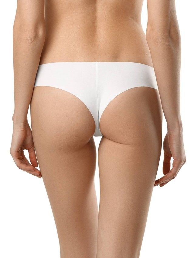 Majtki damskie INVISIBLE LBR 975 (w pudełku),r.94, biały kremowy - 4