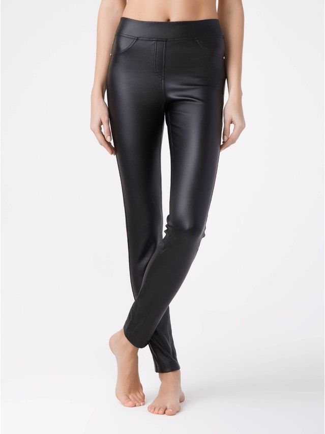 Jegginsy damskie CONTE ELEGANT SHANIA, r.164-102, czarny - 2