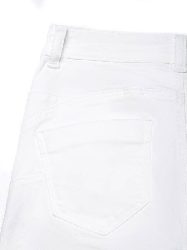 Spodnie denim CONTE ELEGANT CON-128, r.170-102, biały - 7